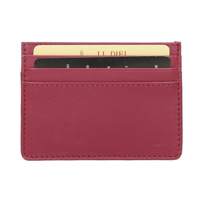 JL Flat Leather Card Holder