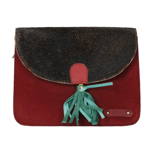 Bolso Bandolera De Piel Olivia Soruka