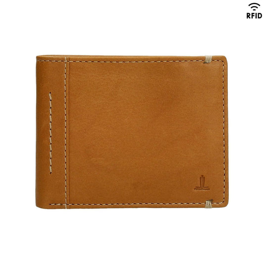 Cartera De Piel Para Hombre Trama J.L - 1