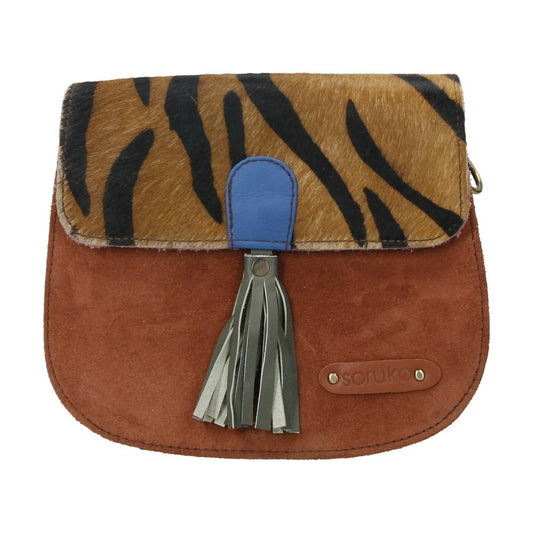 Bolso De Piel Lena Print Soruka