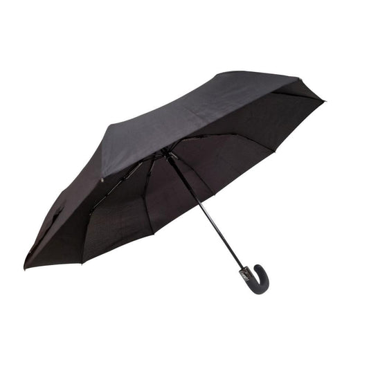 Paraguas Plegable Hombre Automático Negro 56 cm