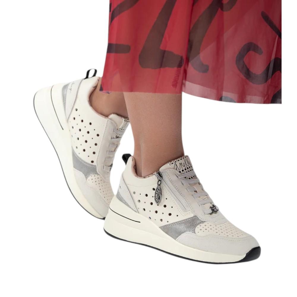 Deportivas Con Cuña y Puntos