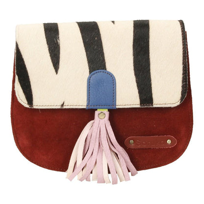Bolso De Piel Lena Print Soruka