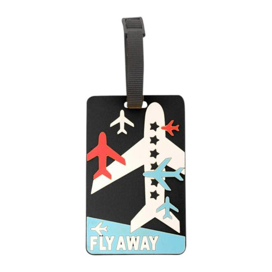 Identificador Maleta Negro Aviones Viaje