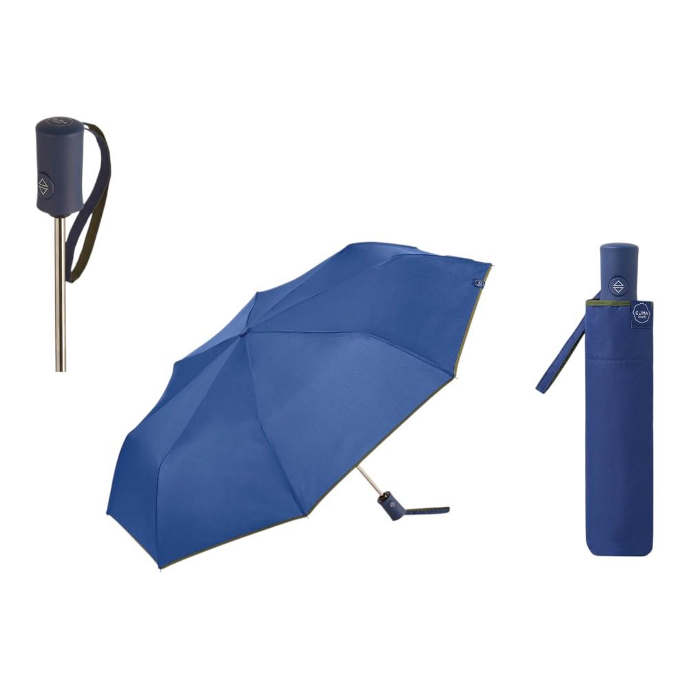 Paraguas Plegable Automático Mujer Bisetti ColorParty Azul
