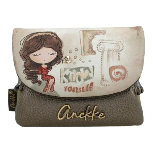 Monedero Con Tres Comp Muse Anekke