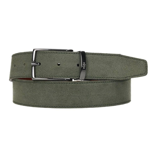 Cinturón De Piel Reversible/Serraje Klok