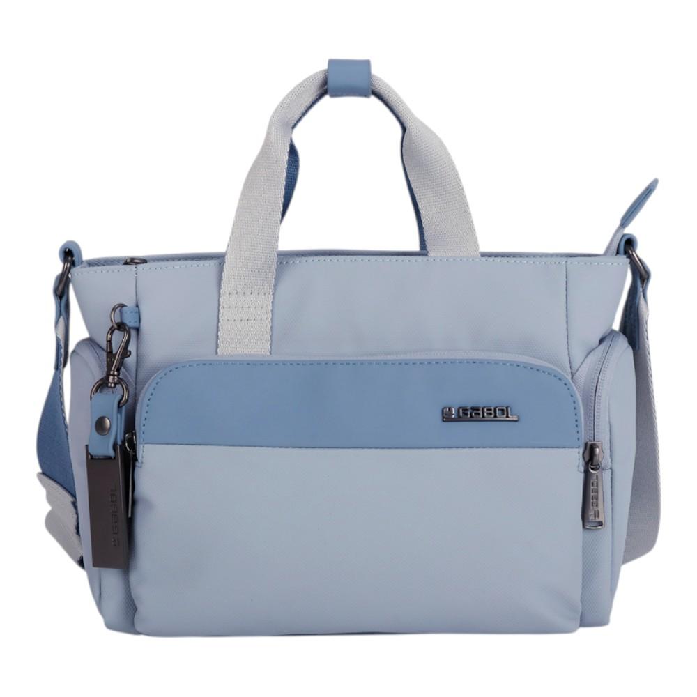 Bolso de Mano y Bandolera Gabol Vega Azul Resistente al Agua