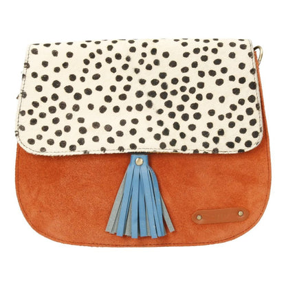 Bolso De Piel Rose Print Soruka