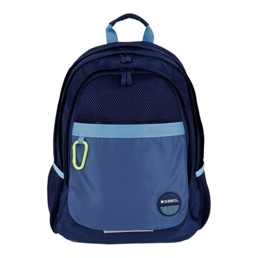 Mochila Escolar Gabol Whisper Azul Marino 15,6"