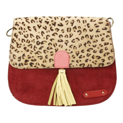 Bolso De Piel Rose Print Soruka