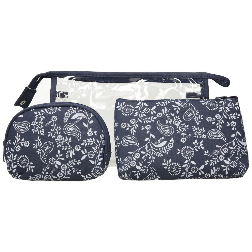 Benzi Three Piece Toiletry Bag Set