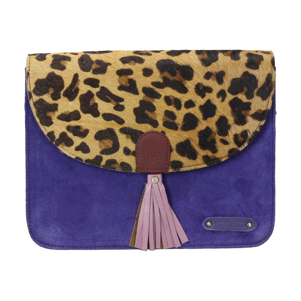 Bolso Bandolera De Piel Olivia Soruka