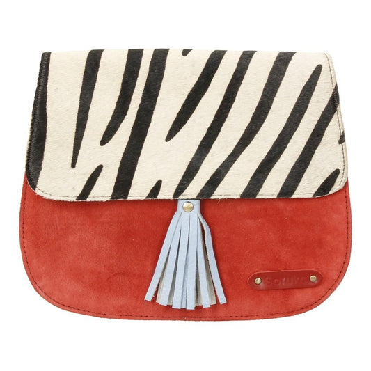 Bolso De Piel Rose Print Soruka