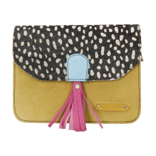 Monedero Bandolera De Piel Claire Soruka