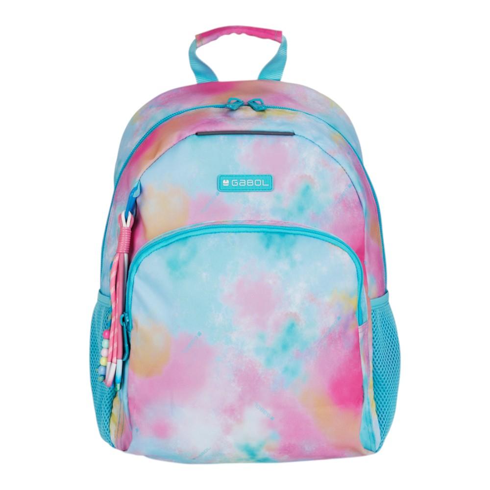 Mochila Escolar Gabol Mystic Azul Claro para Niña 1º y 2º Primaria