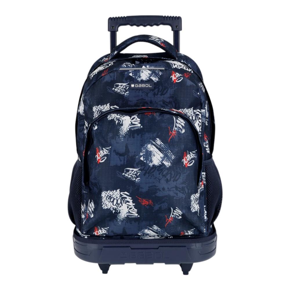 Mochila Escolar con Carro Desmontable Gabol Dash