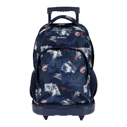 Mochila Escolar con Carro Desmontable Gabol Dash