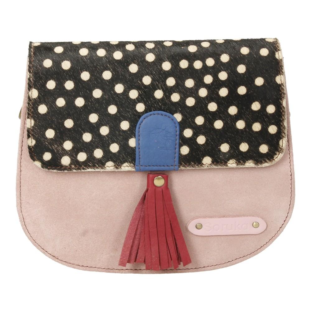 Bolso De Piel Lena Print Soruka