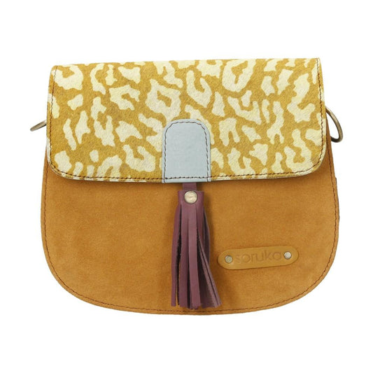 Bolso Bandolera De Piel Lena Soruka