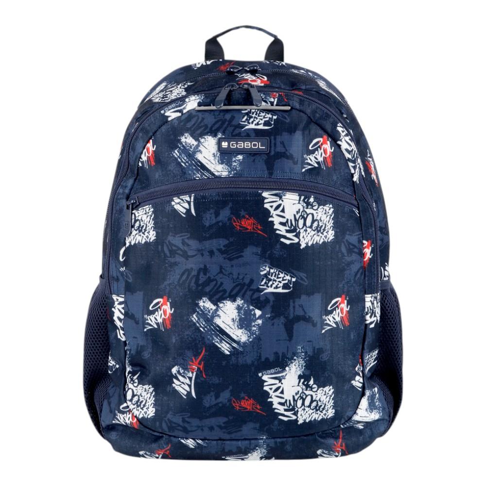 Mochila Escolar Gabol Dash Adaptable a Carro 2 Compartimentos