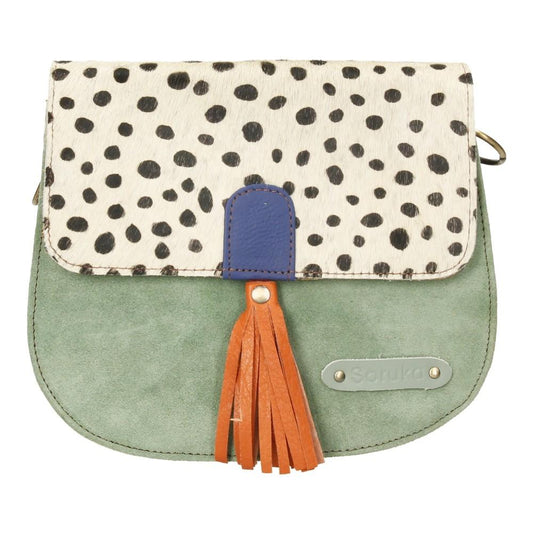 Bolso De Piel Lena Print Soruka