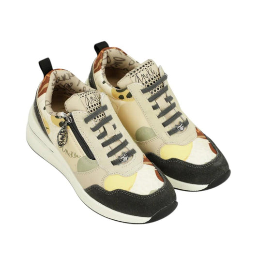 Deportivas Multicolor Con Cuña Anekke