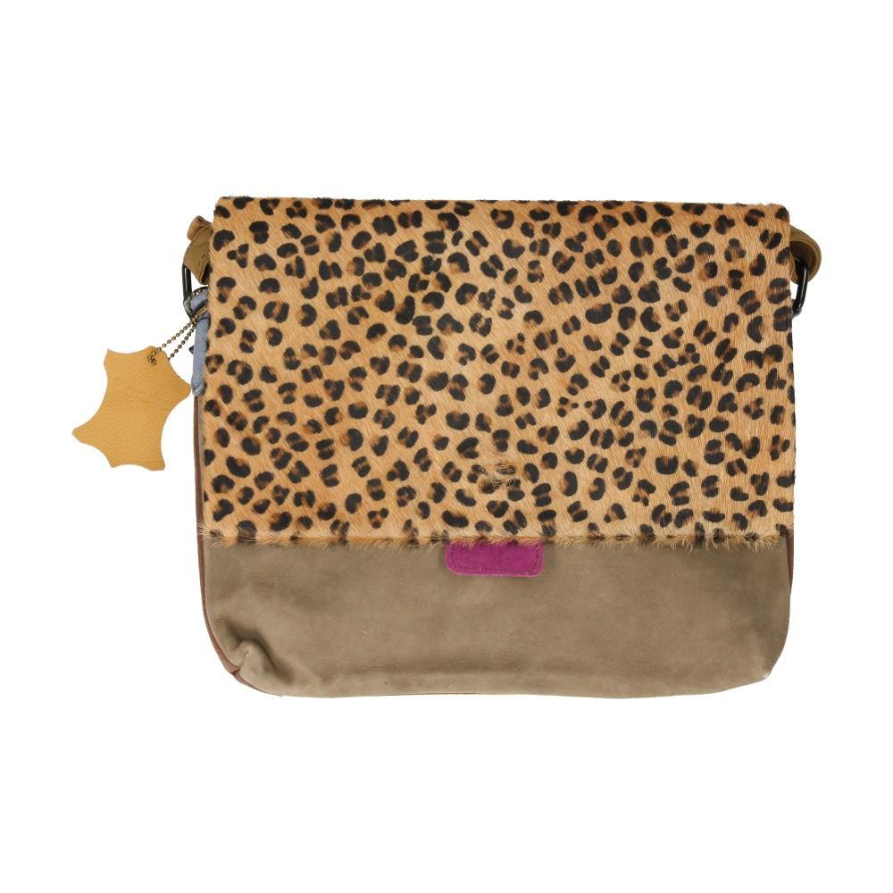 Bolso Bandolera De Piel Ingrid Reversible Soruka