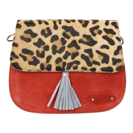 Bolso De Piel Rose Print Soruka