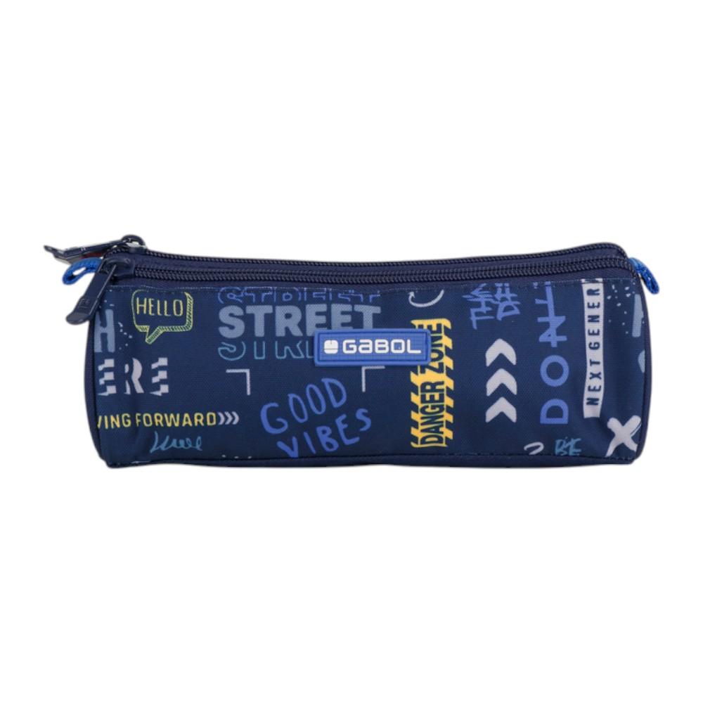 Luisipo Estuche Cremalleras Skull Gabol