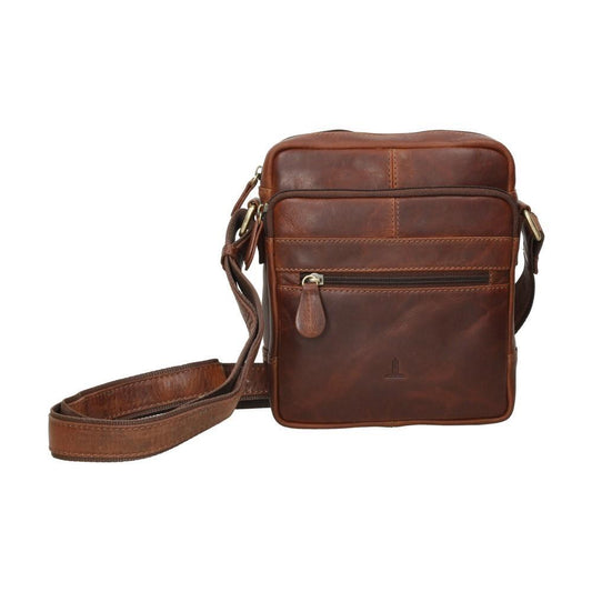 Bolso De Hombre De Piel Engrasada J.L