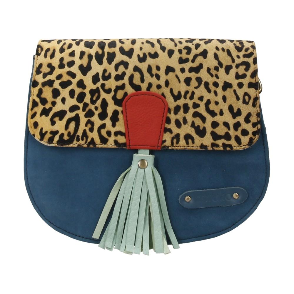 Bolso De Piel Lena Print Soruka