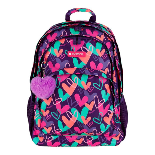 Mochila Tres Compartimentos Kokoro Gabol