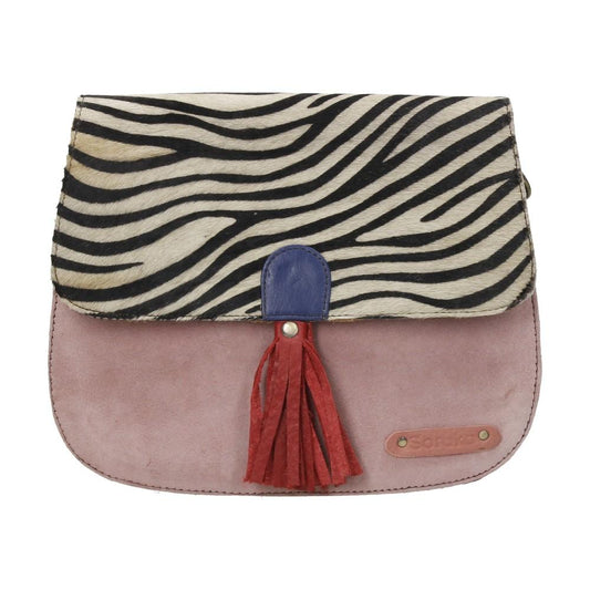 Bolso De Piel Rose Print Soruka