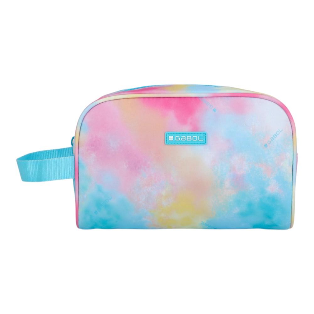 Neceser Escolar Gabol Mystic Azul Claro para Niña