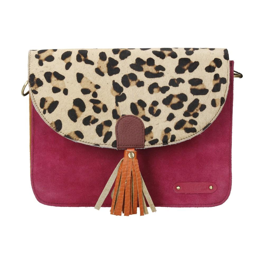 Bolso Bandolera De Piel Olivia Soruka