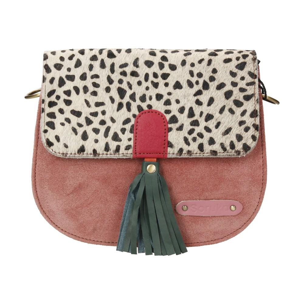 Bolso De Piel Lena Print Soruka