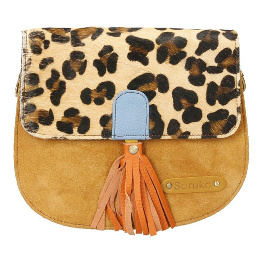 Bolso De Piel Lena Print Soruka