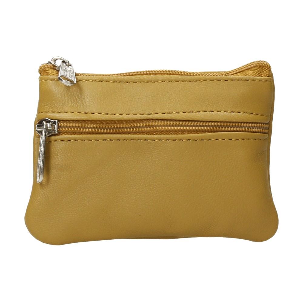 Monedero Napa 2 Cremalleras San Piel
