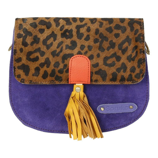 Bolso De Piel Lena Print Soruka