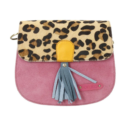 Bolso Bandolera De Piel Lena Soruka