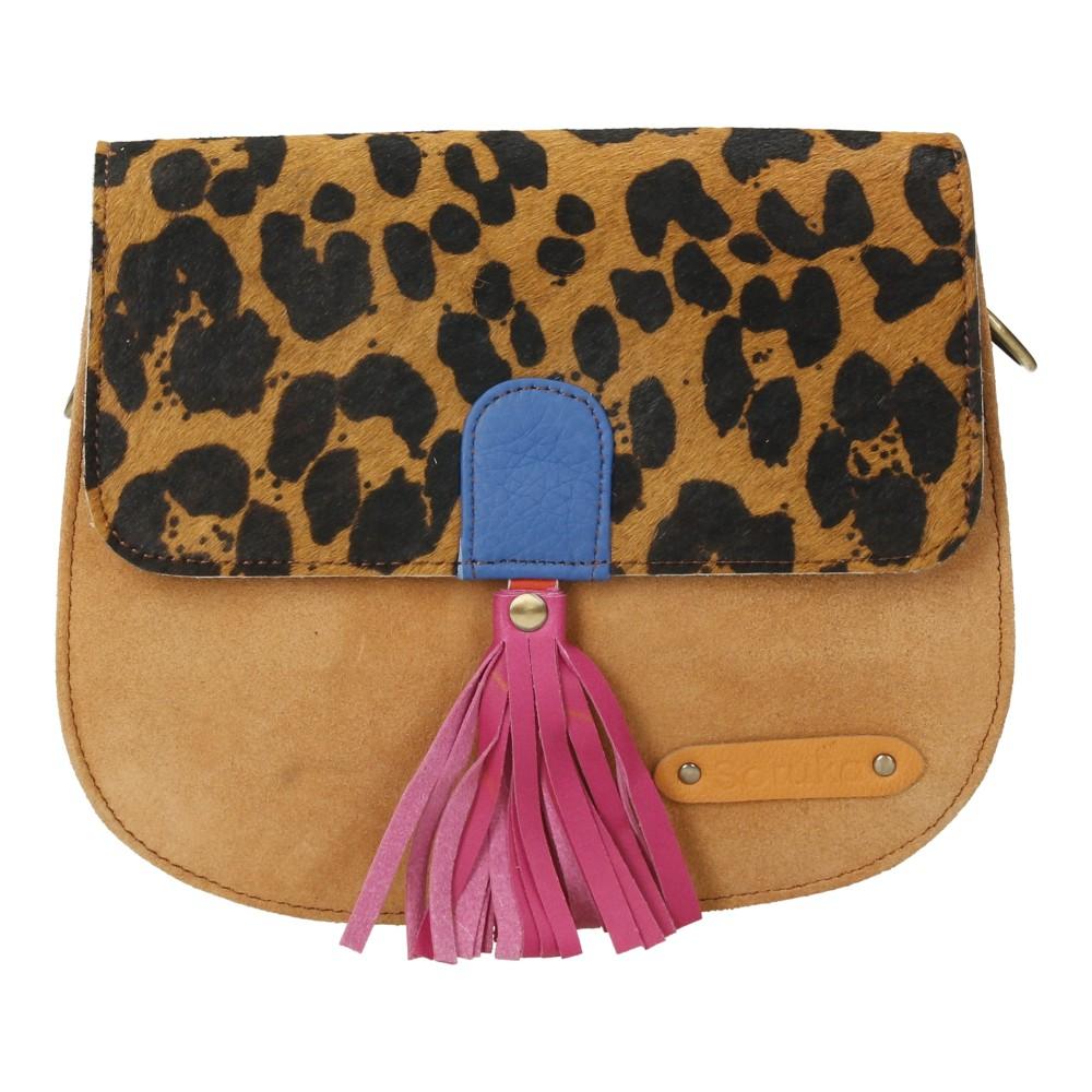 Bolso De Piel Lena Print Soruka