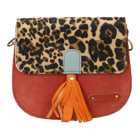 Bolso De Piel Lena Print Soruka
