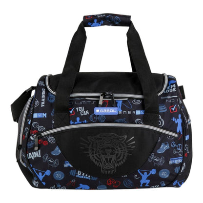 Bolsa de Deporte Gabol Training Negra | Con Zapatillero