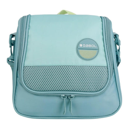 Nevera Térmica Escolar Gabol Whisper Verde Agua para Niña