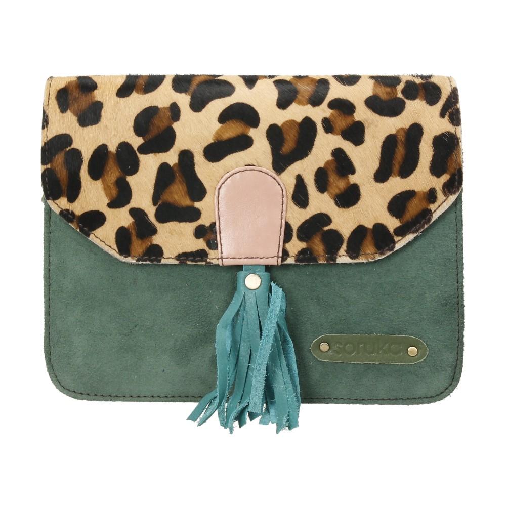 Monedero Bandolera De Piel Claire Soruka