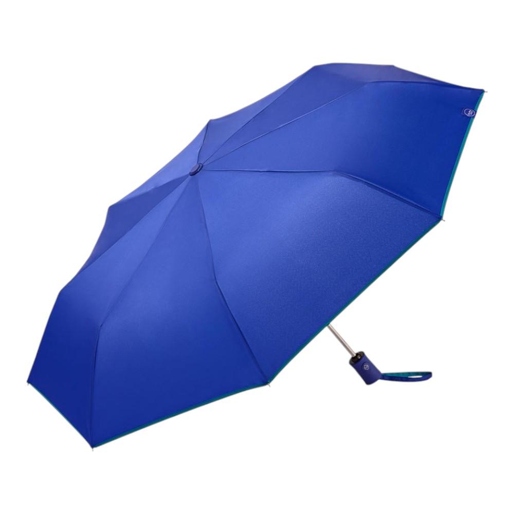 Paraguas Plegable Automático Mujer Bisetti ColorParty Azul Eléctrico