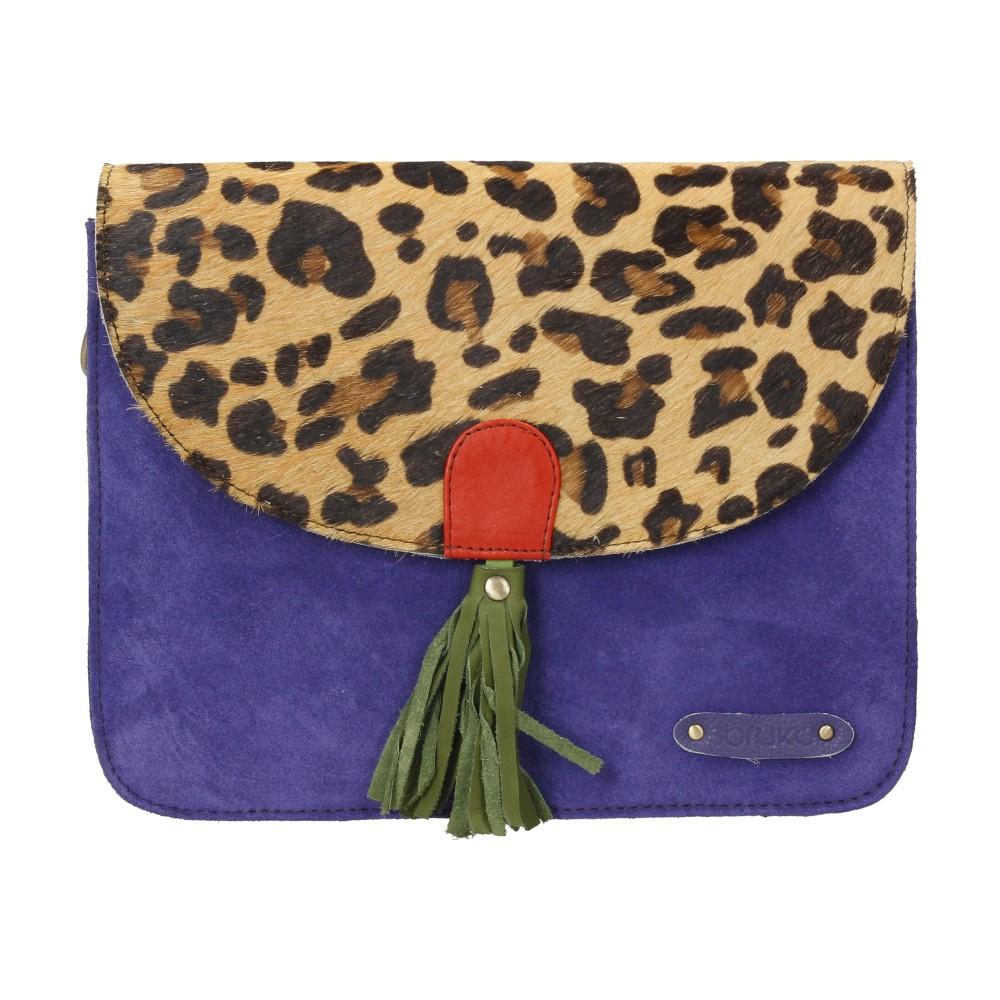 Bolso Bandolera De Piel Olivia Soruka