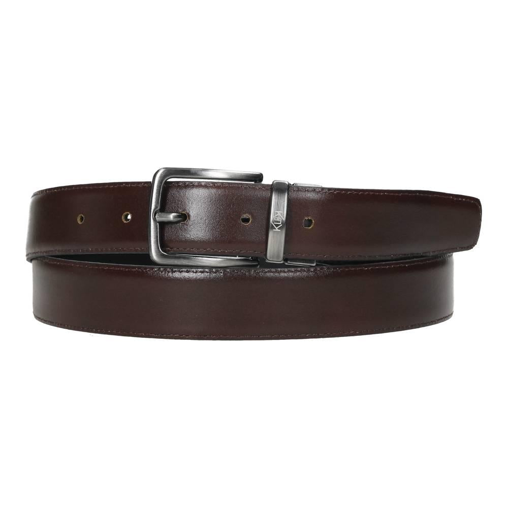 Cinturón De Piel Reversible Klok