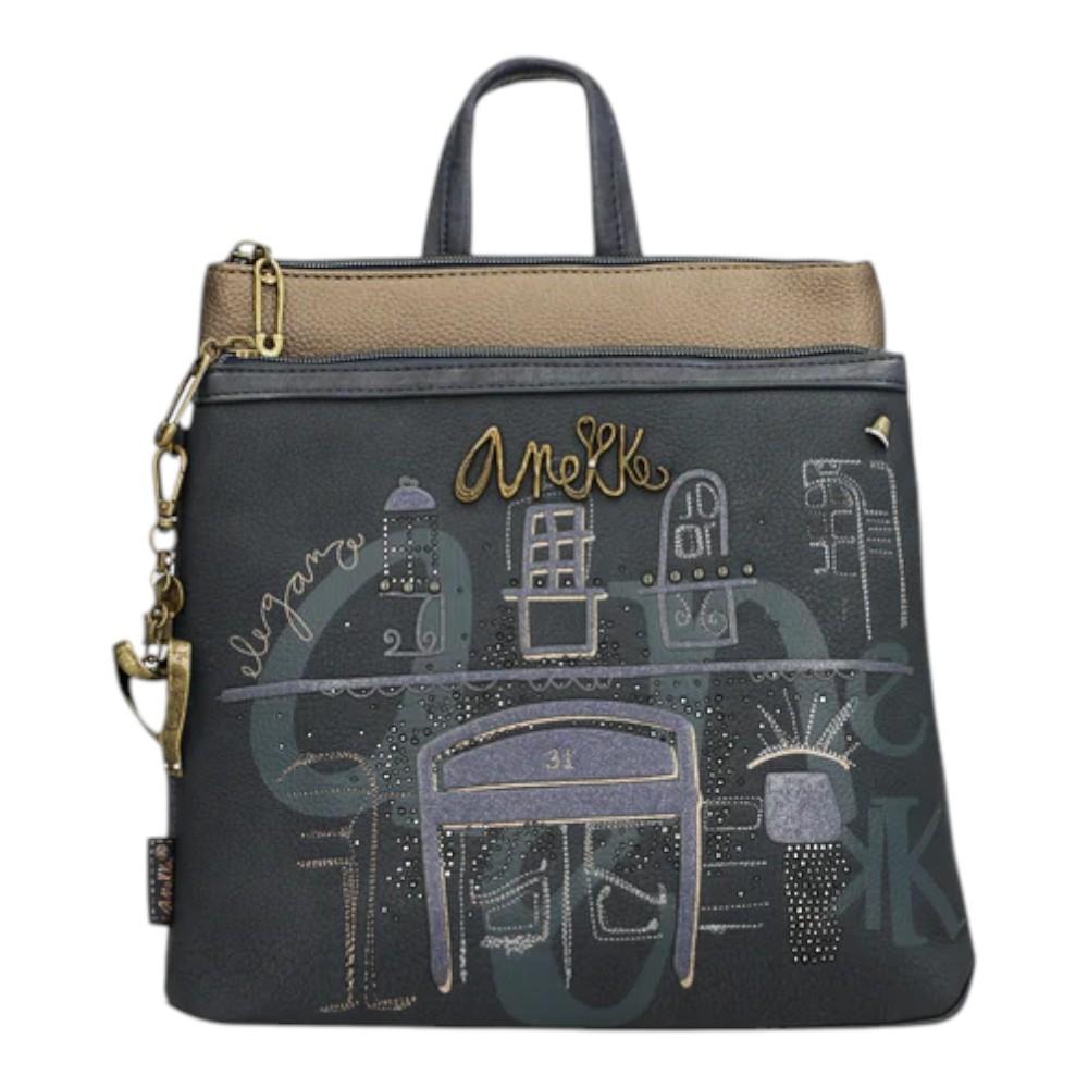 Bolso Bandolera Original 3 Compartimentos"Anekke"